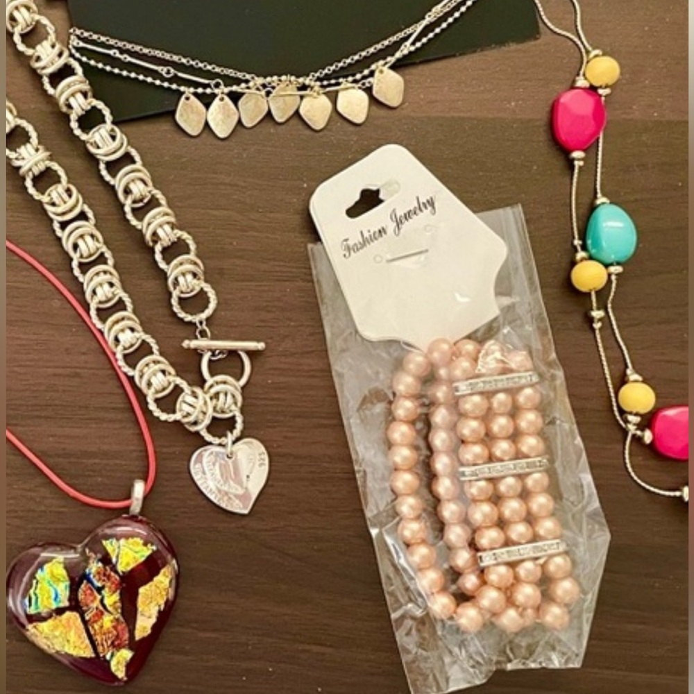 NECKLACES & BRACELETS 
Mixed brands, colors and styles, Jewelry Jackpot 🏤 777